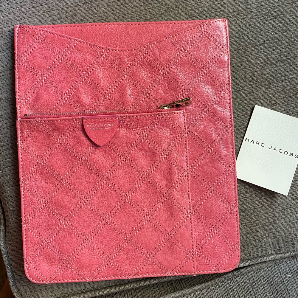 Marc Jacobs Leather iPad/ Technology Sleeve